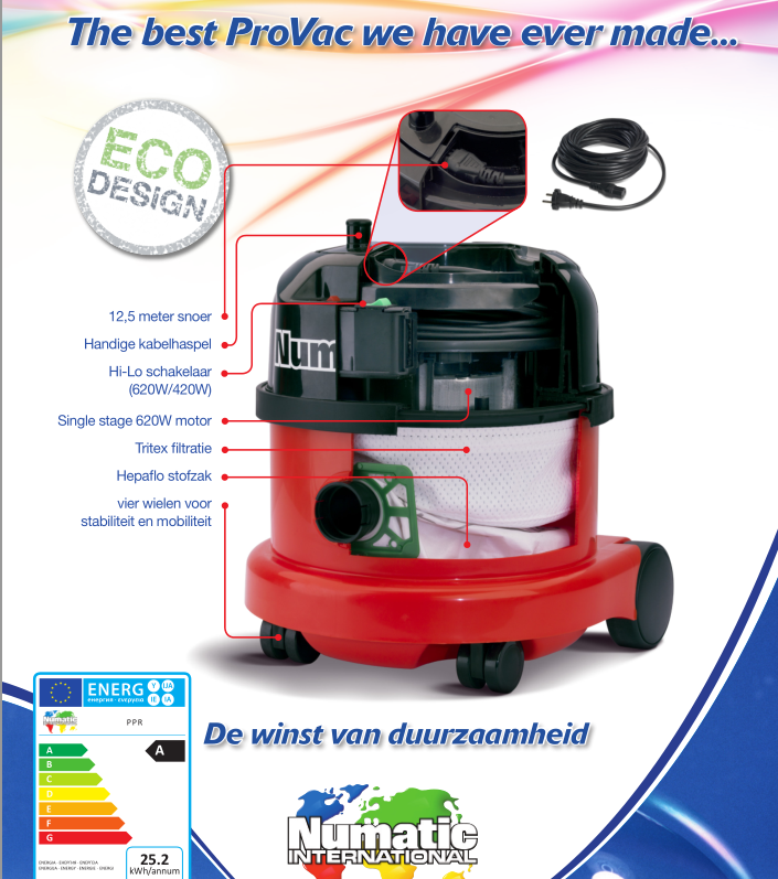 Ecodesign Numatic